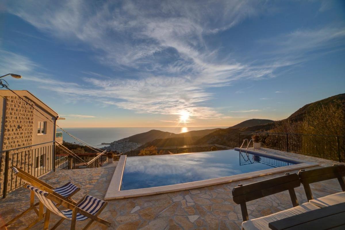 Villa Jelena With Private Pool - Lapcici Budva Eksteriør bilde